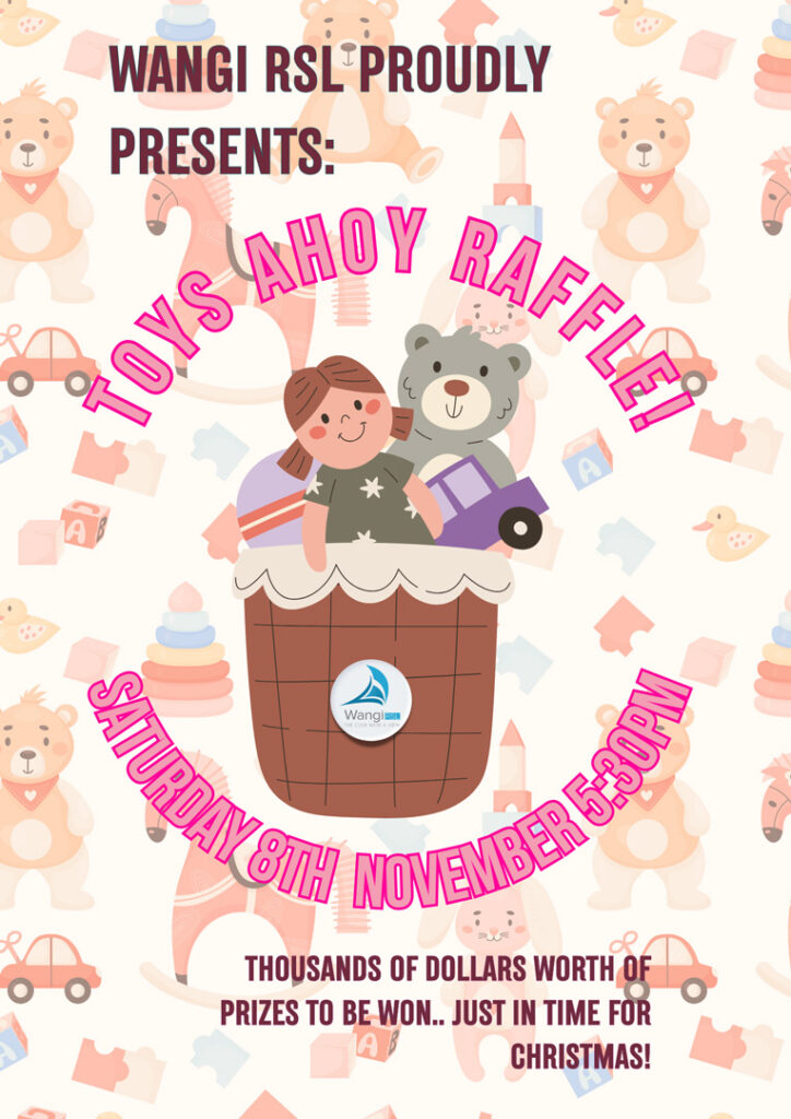 Tabayolo Raffle Wangi RSL Upcoming Events and Weekly Entertainment